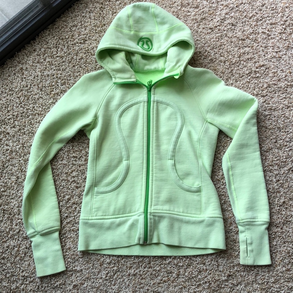 Lululemon Scuba Hoodie in Green